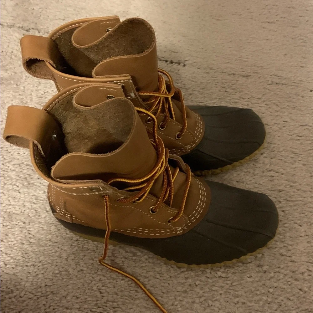 LL Bean Women's Duck Boots Sz 6.5 8